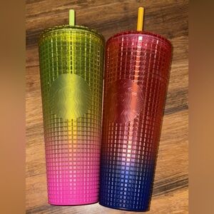 Starbucks Vibrant Gradient Tumblers